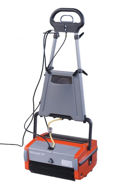 Compact floor cleaning